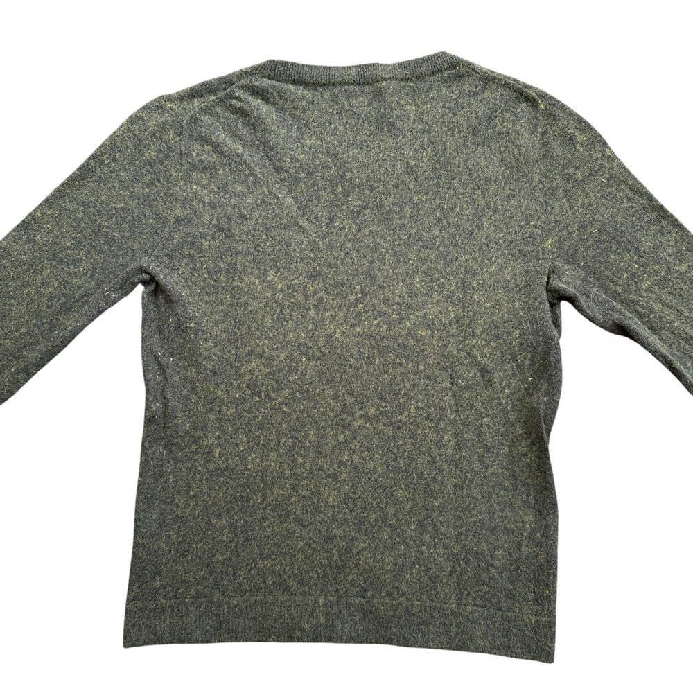 J.Crew Teddie Sweater Wmns Medium Olive Green Merino Wool Blend F5199 Excellent - Picture 2 of 7